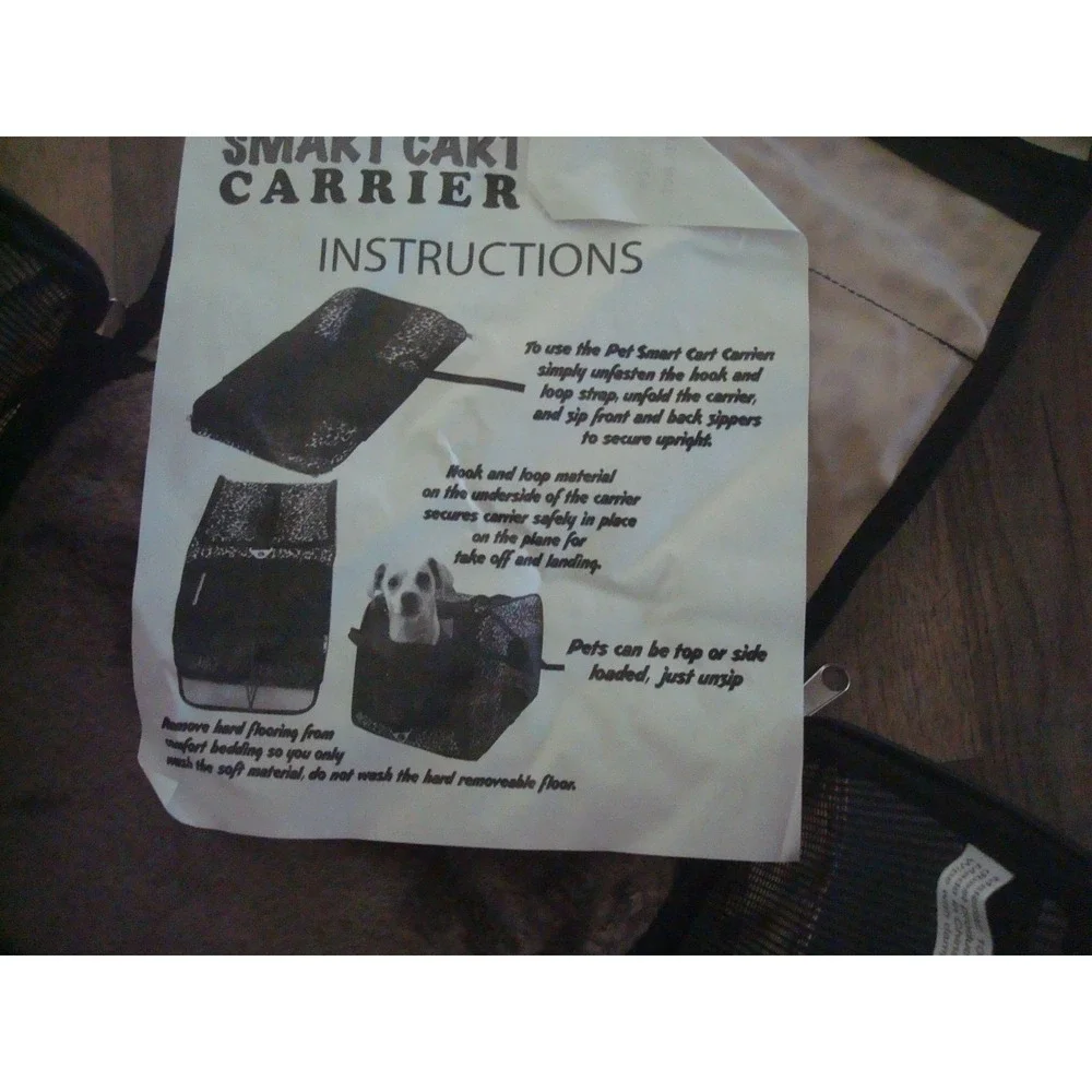 DOG CARRIER PURSE 18X12X12 PET TRAVEL Purse  BAG‎ HANDBAG TOTE HAND VINTAGE BP1